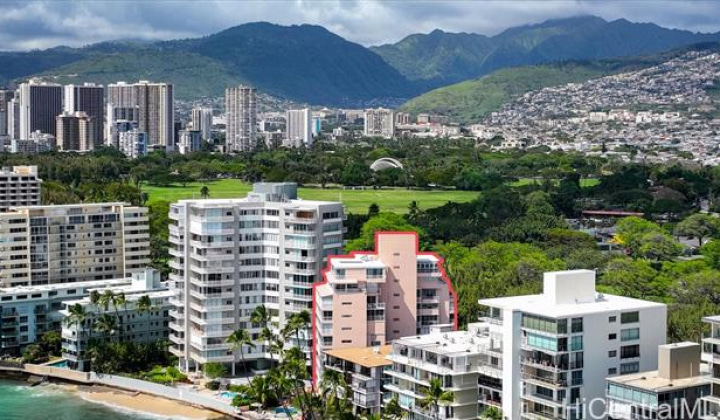 2240 Kuhio Avenue,Honolulu,Hawaii,96815,1 ベッドルーム ベッドルーム,1 バスルームバスルーム,コンド / タウンハウス,Kuhio,12,16679324