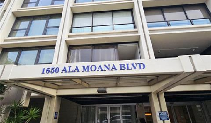 1650 Ala Moana Boulevard,Honolulu,Hawaii,96815,2 Bedrooms Bedrooms,2 BathroomsBathrooms,Condo/Townhouse,Ala Moana,24,17743179