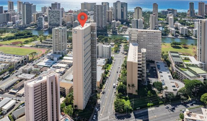 555 大学 Avenue,Honolulu,Hawaii,96826,1 ベッドルーム ベッドルーム,1 バスルームバスルーム,コンド / タウンハウス,University,1,17779410