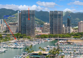 1600 Ala Moana Boulevard,Honolulu,Hawaii,96815,1 ベッドルーム ベッドルーム,1 バスルームバスルーム,コンド / タウンハウス,Ala Moana,28,18252375