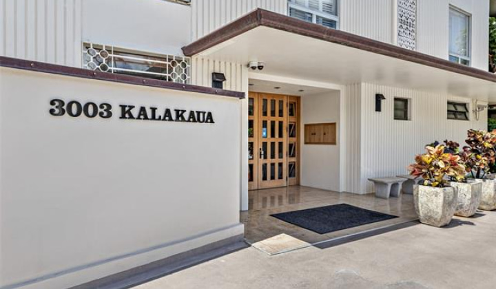 3003 Kalakaua Avenue,Honolulu,Hawaii,96815,2 ベッドルーム ベッドルーム,2 バスルームバスルーム,コンド / タウンハウス,Kalakaua,5,18961811