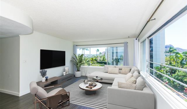 2547 Ala Wai Boulevard,Honolulu,Hawaii,96815,2 Bedrooms Bedrooms,2 BathroomsBathrooms,Condo/Townhouse,Ala Wai,7,17909990