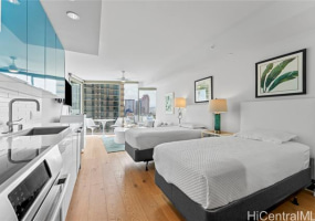1001 Queen Street,Honolulu,Hawaii,96814,1 バスルームバスルーム,コンド / タウンハウス,Queen,14,17933867