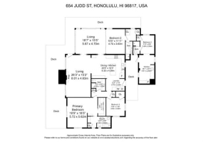 654 Judd Street,Honolulu,Hawaii,96817,4 ベッドルーム ベッドルーム,4 バスルームバスルーム,一戸建て,Judd,18437239