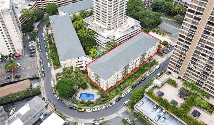 1820 Kaioo Drive,Honolulu,Hawaii,96815,2 ベッドルーム ベッドルーム,2 バスルームバスルーム,コンド / タウンハウス,Kaioo,3,18443001