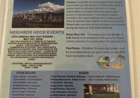 2345 Ala Wai Boulevard,Honolulu,Hawaii,96815,1 バスルームバスルーム,コンド / タウンハウス,Ala Wai,16,18034042