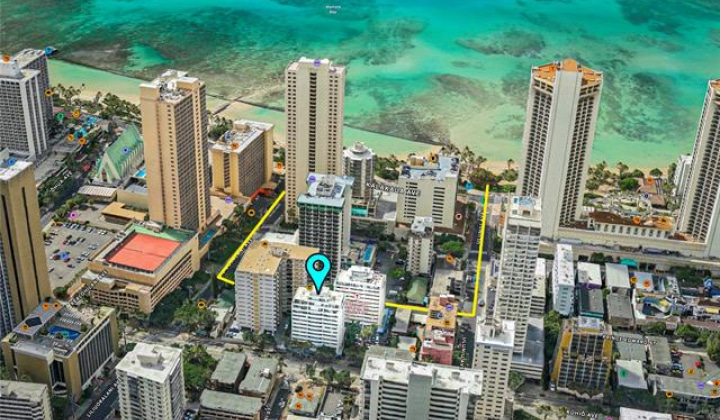 2463 Kuhio Avenue,Honolulu,Hawaii,96815,1 バスルームバスルーム,コンド / タウンハウス,Kuhio,11,18507812