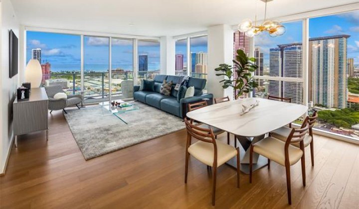 888 Kapiolani Boulevard,Honolulu,Hawaii,96813,3 Bedrooms Bedrooms,2 BathroomsBathrooms,Condo/Townhouse,Kapiolani,30,19228572