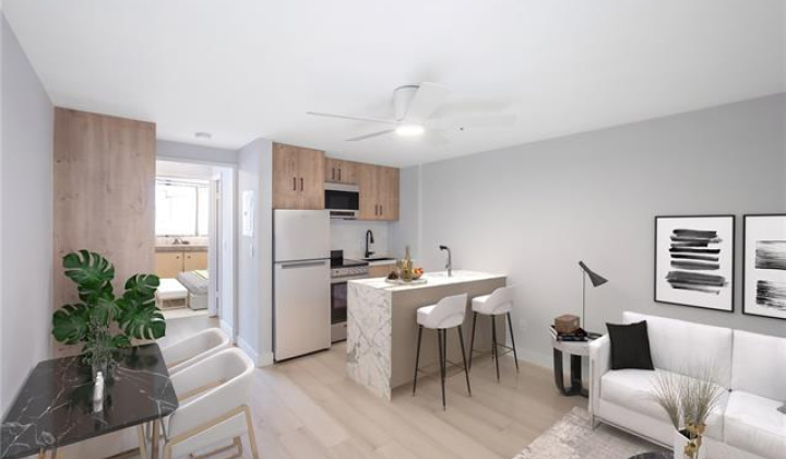 2860 Waialae Avenue,Honolulu,Hawaii,96826,1 Bedroom Bedrooms,1 BathroomBathrooms,Condo/Townhouse,Waialae,3,18077929