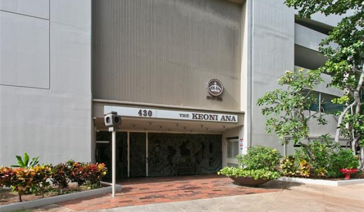 430 Keoniana Street,Honolulu,Hawaii,96815,2 ベッドルーム ベッドルーム,1 バスルームバスルーム,コンド / タウンハウス,Keoniana,17,18090395