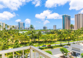 1925 Kalakaua Avenue,Honolulu,Hawaii,96815,1 ベッドルーム ベッドルーム,1 バスルームバスルーム,コンド / タウンハウス,Kalakaua,8,18101504