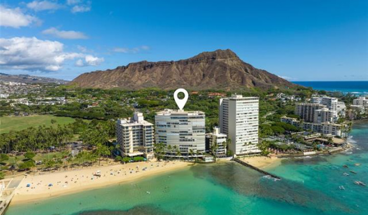 2877 Kalakaua Avenue,Honolulu,Hawaii,96815,2 Bedrooms Bedrooms,1 BathroomBathrooms,Condo/Townhouse,Kalakaua,5,18109313