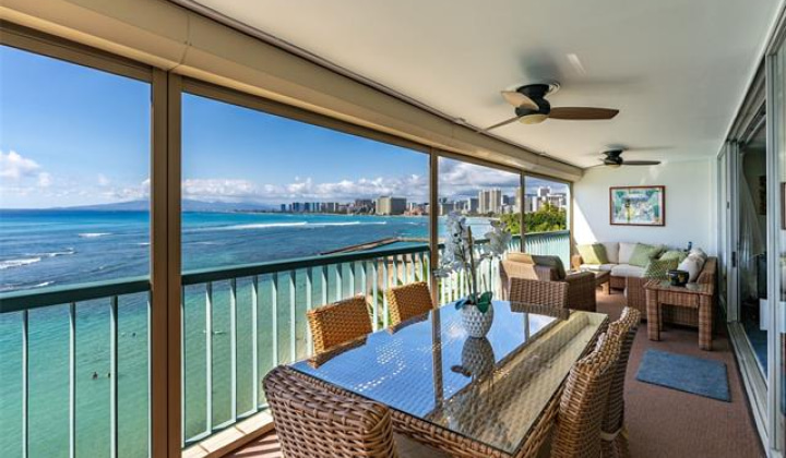 2877 Kalakaua Avenue,Honolulu,Hawaii,96815,2 Bedrooms Bedrooms,1 BathroomBathrooms,Condo/Townhouse,Kalakaua,5,18109313