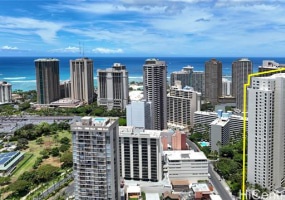 2211 Ala Wai Boulevard,Honolulu,Hawaii,96815,1 Bedroom Bedrooms,1 BathroomBathrooms,Condo/Townhouse,Ala Wai,12,17735971