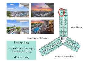 1777 Ala Moana Boulevard,Honolulu,Hawaii,96815,2 ベッドルーム ベッドルーム,2 バスルームバスルーム,コンド / タウンハウス,Ala Moana,4,18587194