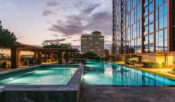 1555 Kapiolani Boulevard,Honolulu,Hawaii,96814,1 ベッドルーム ベッドルーム,1 バスルームバスルーム,コンド / タウンハウス,Kapiolani,19,18140271