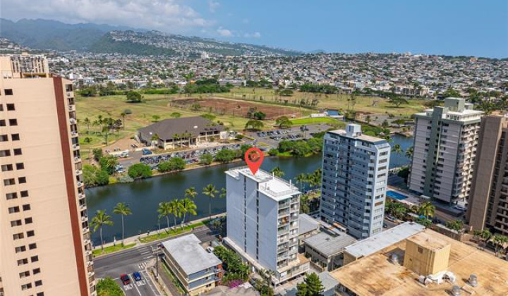 2509 Ala Wai Boulevard,Honolulu,Hawaii,96815,1 ベッドルーム ベッドルーム,2 バスルームバスルーム,コンド / タウンハウス,Ala Wai,10,18606844