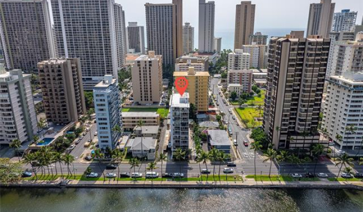 2509 Ala Wai Boulevard,Honolulu,Hawaii,96815,1 ベッドルーム ベッドルーム,2 バスルームバスルーム,コンド / タウンハウス,Ala Wai,10,18606844