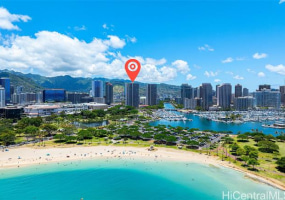 1600 Ala Moana Boulevard,Honolulu,Hawaii,96815,2 ベッドルーム ベッドルーム,2 バスルームバスルーム,コンド / タウンハウス,Ala Moana,37,18145356