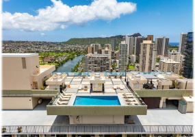 2500 Kalakaua Avenue,Honolulu,Hawaii,96815,2 Bedrooms Bedrooms,1 BathroomBathrooms,Condo/Townhouse,Kalakaua,5,17699552