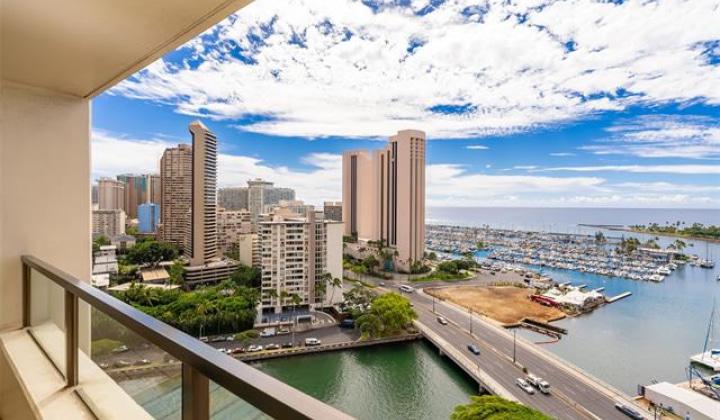 1650 Ala Moana Boulevard,Honolulu,Hawaii,96815,1 ベッドルーム ベッドルーム,1 バスルームバスルーム,コンド / タウンハウス,Ala Moana,20,18151517