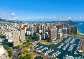 1650 Ala Moana Boulevard,Honolulu,Hawaii,96815,1 ベッドルーム ベッドルーム,1 バスルームバスルーム,コンド / タウンハウス,Ala Moana,20,18151517