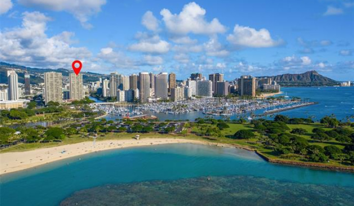 1650 Ala Moana Boulevard,Honolulu,Hawaii,96815,1 ベッドルーム ベッドルーム,1 バスルームバスルーム,コンド / タウンハウス,Ala Moana,20,18151517