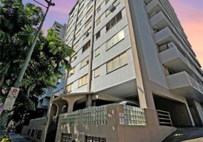 2442 Kuhio Avenue,Honolulu,Hawaii,96815,2 ベッドルーム ベッドルーム,1 バスルームバスルーム,コンド / タウンハウス,Kuhio,10,18160429