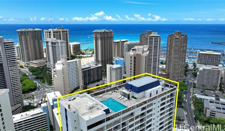 400 Hobron Lane,Honolulu,Hawaii,96815,1 ベッドルーム ベッドルーム,1 バスルームバスルーム,コンド / タウンハウス,Hobron,14,18638097