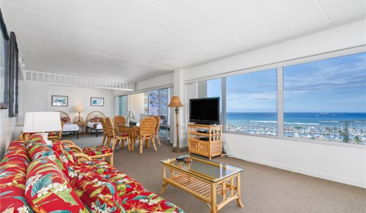 1777 Ala Moana Boulevard,Honolulu,Hawaii,96815,2 ベッドルーム ベッドルーム,2 バスルームバスルーム,コンド / タウンハウス,Ala Moana,11,18646302