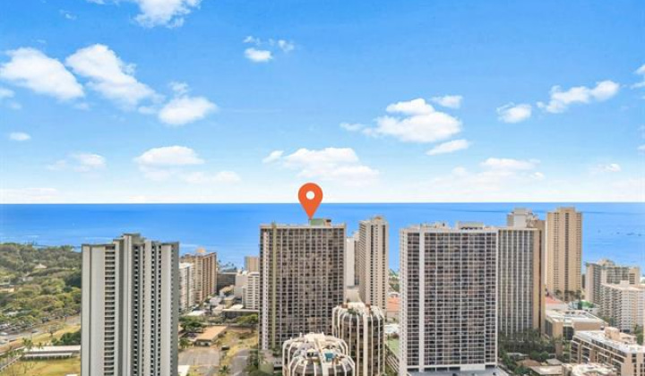229 PAOAKALANI Avenue,Honolulu,Hawaii,96815,1 ベッドルーム ベッドルーム,1 バスルームバスルーム,コンド / タウンハウス,PAOAKALANI,37,18647324