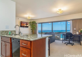 1088 Bishop Street,Honolulu,Hawaii,96813,1 ベッドルーム ベッドルーム,1 バスルームバスルーム,コンド / タウンハウス,Bishop,37,18201187