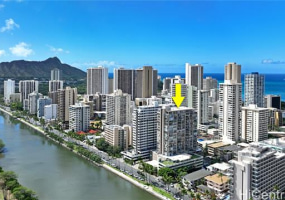 2415 Ala Wai Boulevard,Honolulu,Hawaii,96815,2 ベッドルーム ベッドルーム,1 バスルームバスルーム,コンド / タウンハウス,Ala Wai,14,18675056