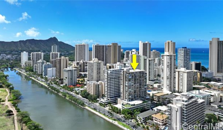 2415 Ala Wai Boulevard,Honolulu,Hawaii,96815,2 ベッドルーム ベッドルーム,1 バスルームバスルーム,コンド / タウンハウス,Ala Wai,14,18675056