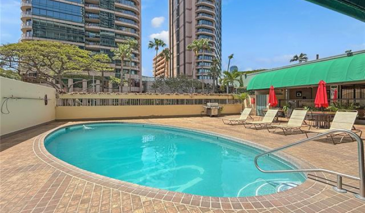 1909 Ala Wai Boulevard,Honolulu,Hawaii,96815,2 ベッドルーム ベッドルーム,1 バスルームバスルーム,コンド / タウンハウス,Ala Wai,14,18675335