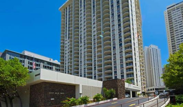 1717 Ala Wai Boulevard,Honolulu,Hawaii,96815,2 Bedrooms Bedrooms,2 BathroomsBathrooms,Condo/Townhouse,Ala Wai,26,18219457