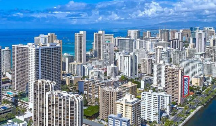 2465 Ala Wai Boulevard,Honolulu,Hawaii,96815,2 ベッドルーム ベッドルーム,1 バスルームバスルーム,コンド / タウンハウス,Ala Wai,11,18685798