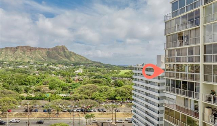 2575 Kuhio Avenue,Honolulu,Hawaii,96815,2 ベッドルーム ベッドルーム,2 バスルームバスルーム,コンド / タウンハウス,Kuhio,15,18692469