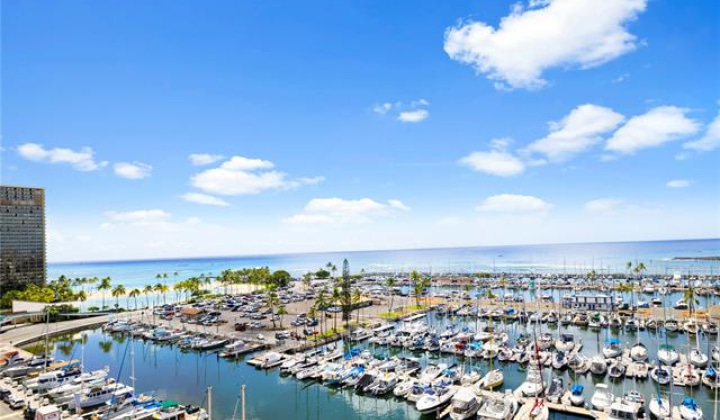 1765 Ala Moana Boulevard,Honolulu,Hawaii,96815,1 ベッドルーム ベッドルーム,1 バスルームバスルーム,コンド / タウンハウス,Ala Moana,11,18230954