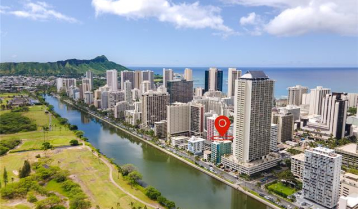 2281 Ala Wai Boulevard,Honolulu,Hawaii,96815,1 ベッドルーム ベッドルーム,1 バスルームバスルーム,コンド / タウンハウス,Ala Wai,8,19412935