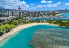 1600 Ala Moana Boulevard,Honolulu,Hawaii,96815,1 ベッドルーム ベッドルーム,1 バスルームバスルーム,コンド / タウンハウス,Ala Moana,28,18252375
