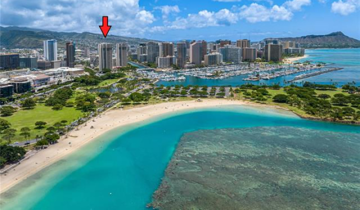 1600 Ala Moana Boulevard,Honolulu,Hawaii,96815,1 ベッドルーム ベッドルーム,1 バスルームバスルーム,コンド / タウンハウス,Ala Moana,28,18252375