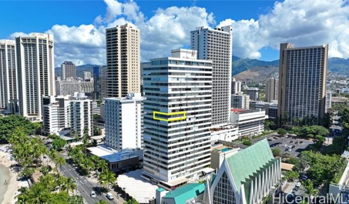 2500 Kalakaua Avenue,Honolulu,Hawaii,96815,2 Bedrooms Bedrooms,2 BathroomsBathrooms,Condo/Townhouse,Kalakaua,16,17840628
