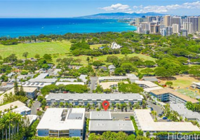 3083 Pualei Circle,Honolulu,Hawaii,96815,1 ベッドルーム ベッドルーム,1 バスルームバスルーム,コンド / タウンハウス,Pualei,1,18258867