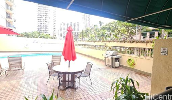 1909 Ala Wai Boulevard,Honolulu,Hawaii,96815,2 ベッドルーム ベッドルーム,1 バスルームバスルーム,コンド / タウンハウス,Ala Wai,2,18716184