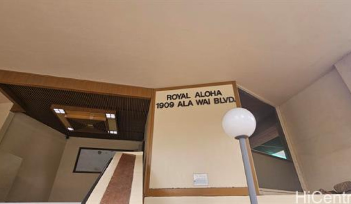 1909 Ala Wai Boulevard,Honolulu,Hawaii,96815,2 ベッドルーム ベッドルーム,1 バスルームバスルーム,コンド / タウンハウス,Ala Wai,2,18716184
