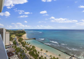 2500 Kalakaua Avenue,Honolulu,Hawaii,96815,3 Bedrooms Bedrooms,3 BathroomsBathrooms,Condo/Townhouse,Kalakaua,25,18865669