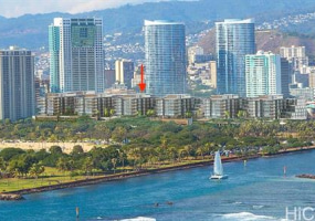 1388 Ala Moana Boulevard,Honolulu,Hawaii,96814,2 ベッドルーム ベッドルーム,2 バスルームバスルーム,コンド / タウンハウス,Ala Moana,6,18266559