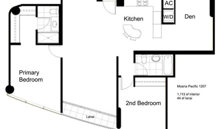 1288 Kapiolani Boulevard,Honolulu,Hawaii,96814,2 Bedrooms Bedrooms,2 BathroomsBathrooms,Condo/Townhouse,Kapiolani,12,18273885
