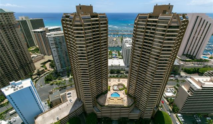 1777 Ala Moana Boulevard,Honolulu,Hawaii,96815,2 ベッドルーム ベッドルーム,2 バスルームバスルーム,コンド / タウンハウス,Ala Moana,2,17855081